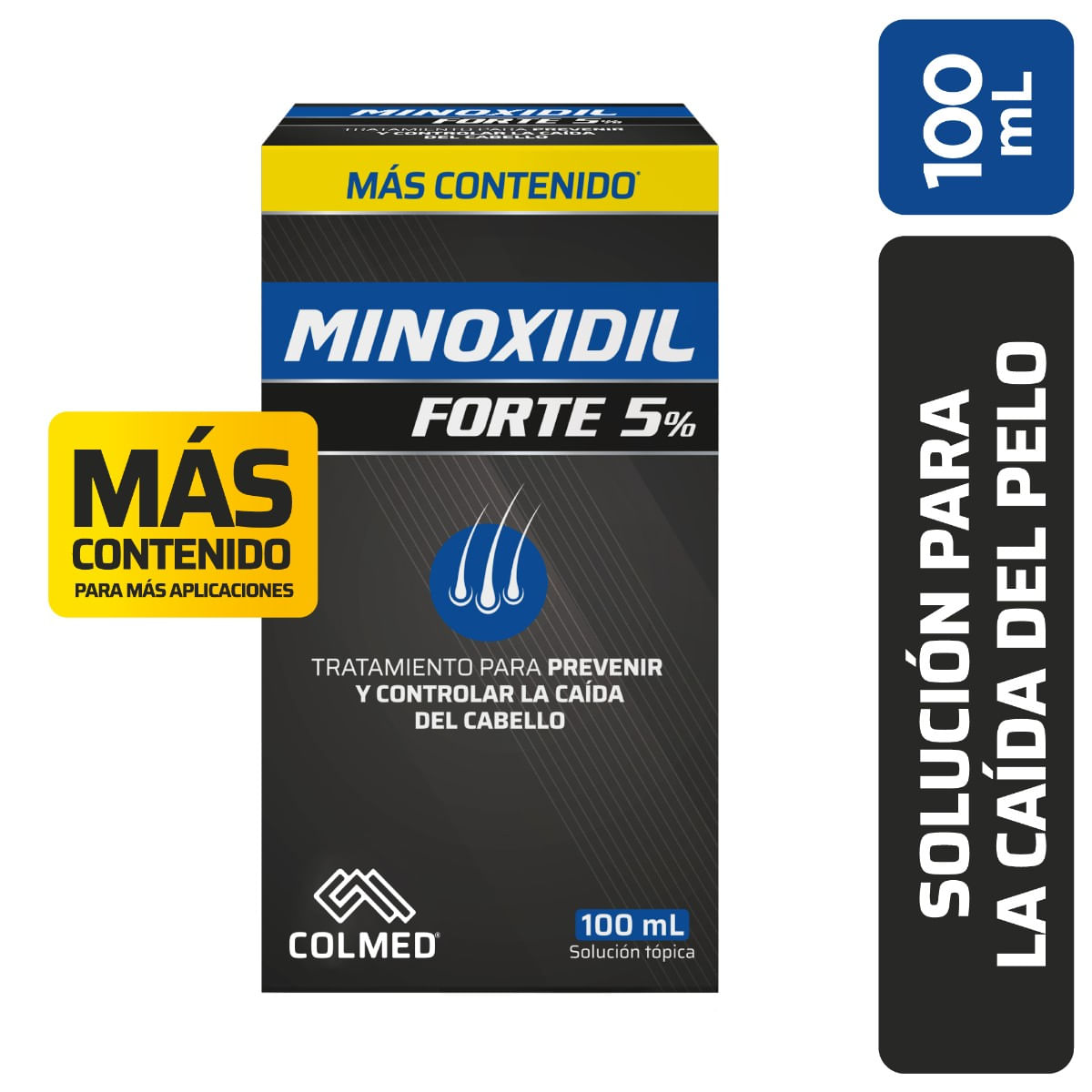 MINOXIDIL FORTE 5% LOCION 100 ML COLMED