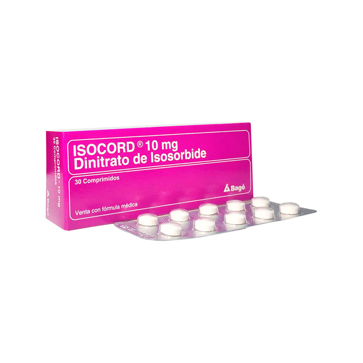 Isocord 10 Mg Comprimido