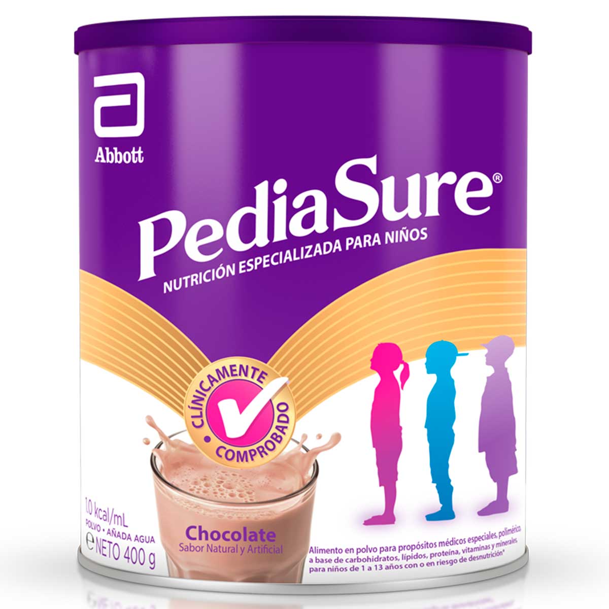 PEDIASURE POLVO CHOCOLATE 400 GR