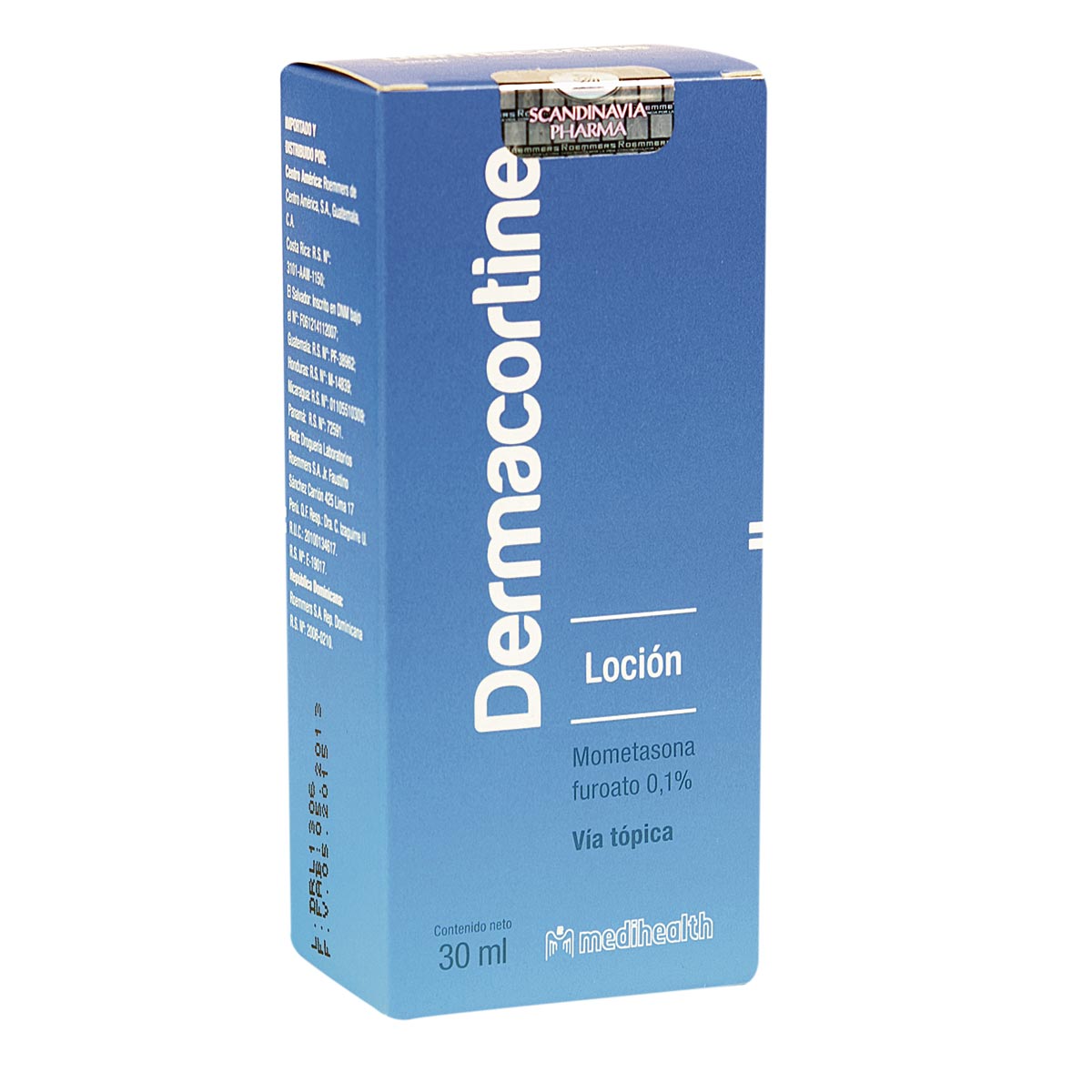 Dermacortine Loción 0.1 % Caja Con Frasco Con 30 mL