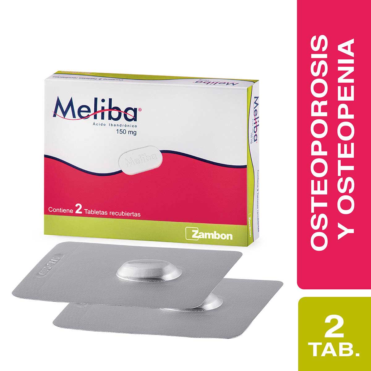 Meliba 150mg Tableta Recubierta