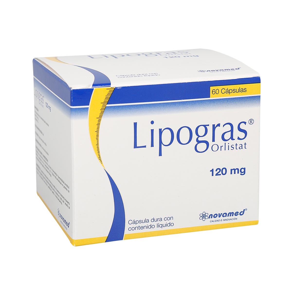 Lipogras 120 Mg Cápsula Dura Con Contenido Lí­quido