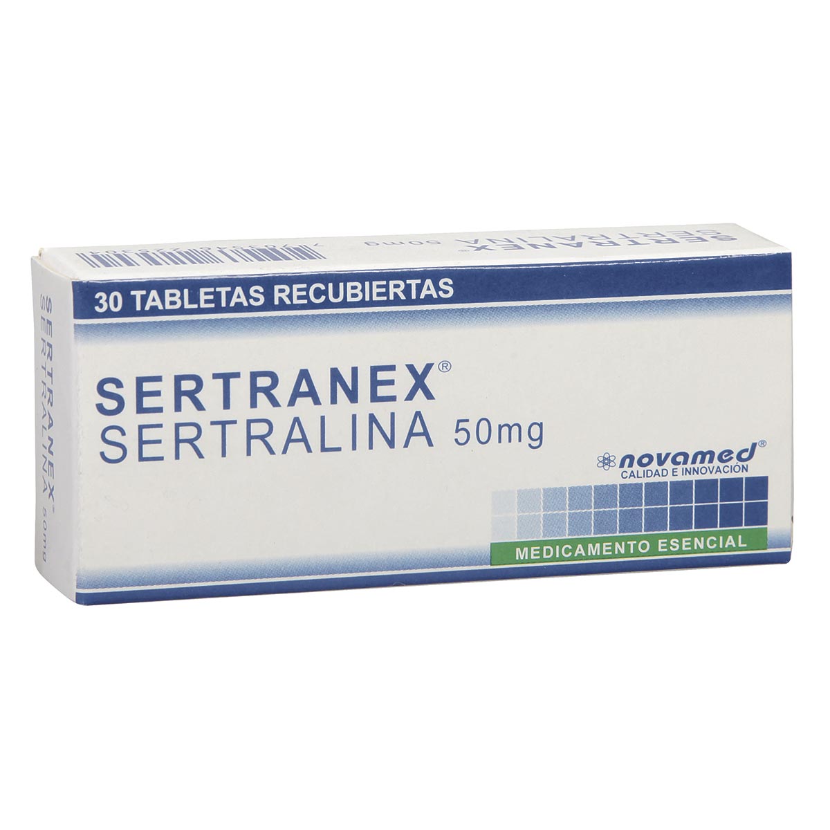 Sertranex 50 mg Caja Con 30 Tabletas Recubiertas