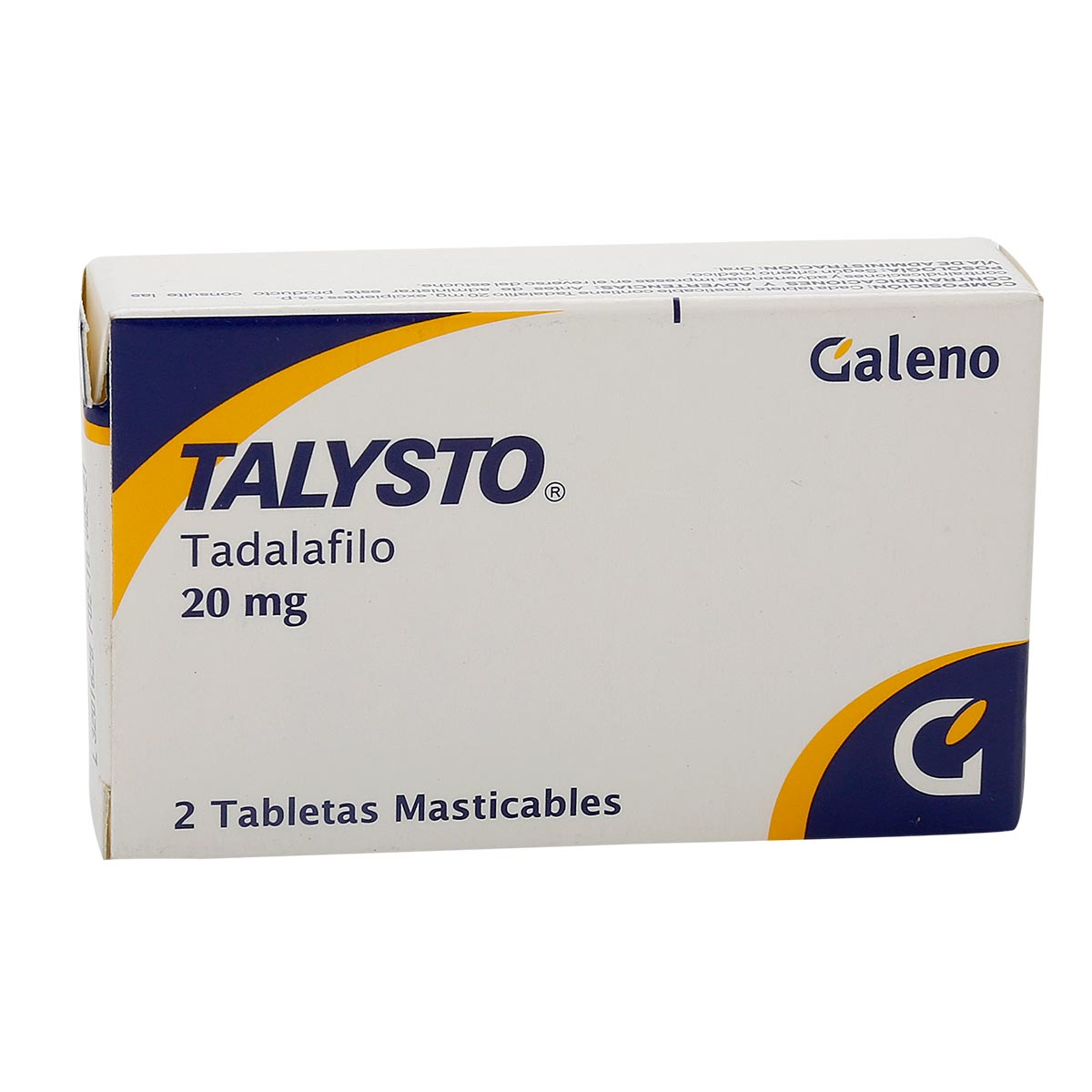 Talysto 20 mg Caja Con 1 Tableta Masticable