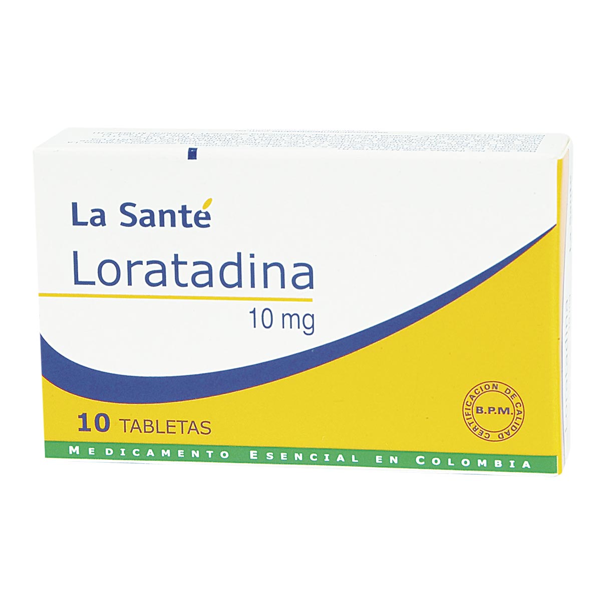 LORATADINA LS 10 MG X 10 TABLETAS