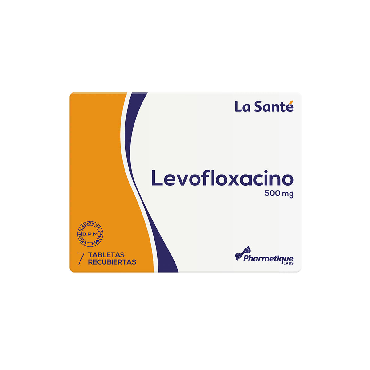 Levofloxacino 500 mg Tableta Recubierta La Santé