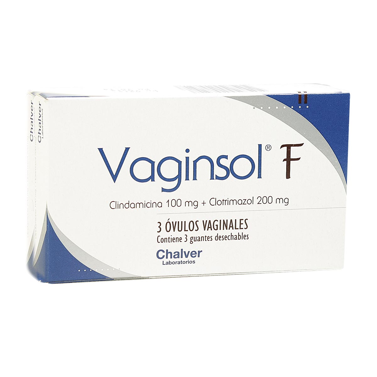 Vaginsol F 200 mg / 100 mg Óvulo