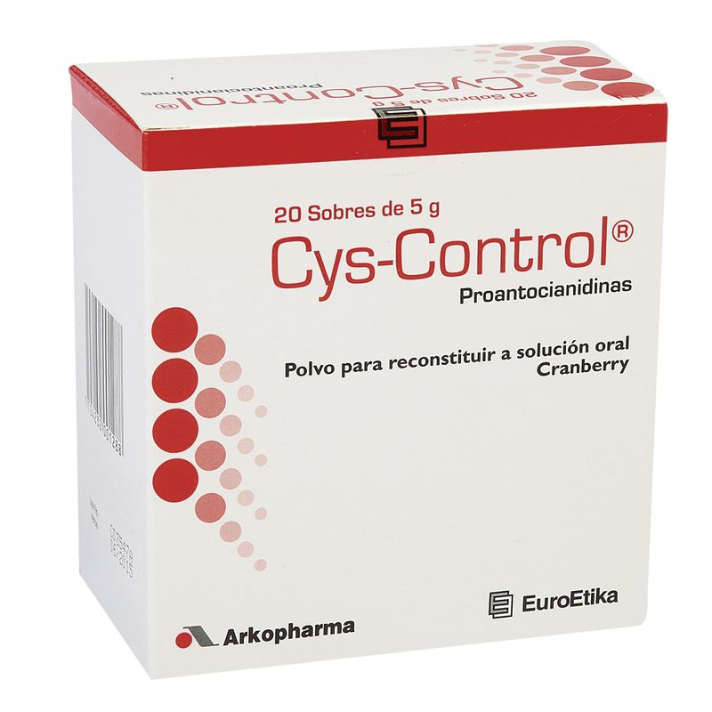 Cys-Control 18 Mg Polvo Para Solución Oral