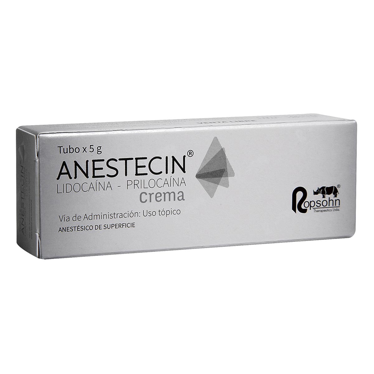 Anestecin En Crema Caja Con Tubo Con 5 g