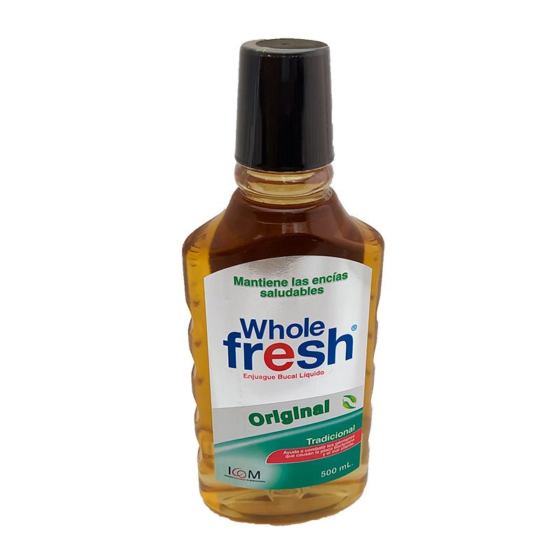 ENJUAGUE BUCAL WHOLE FRESH ORIGINAL 500 ML