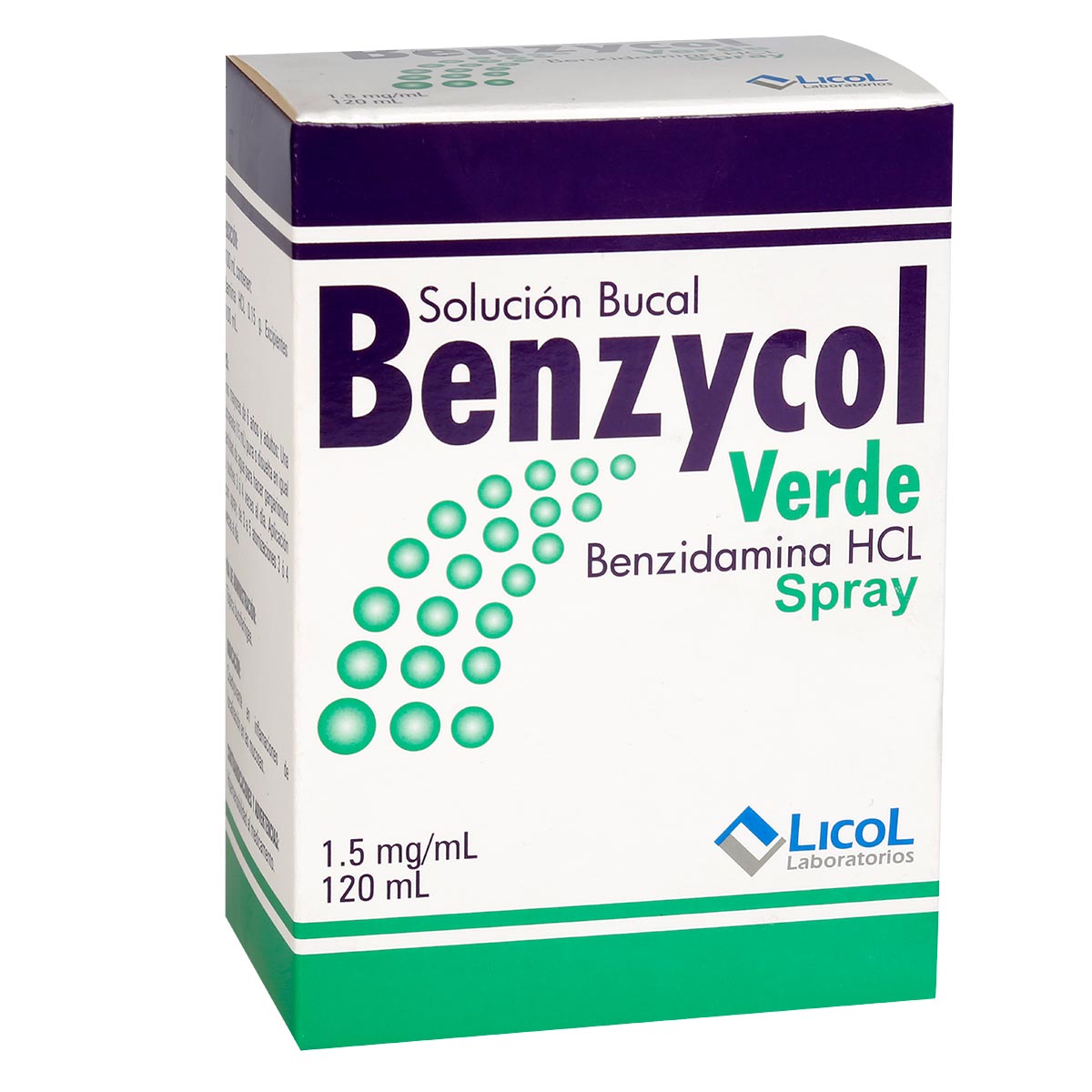 Benzycol Verde 1.5 Mg/Ml Solución Bucal