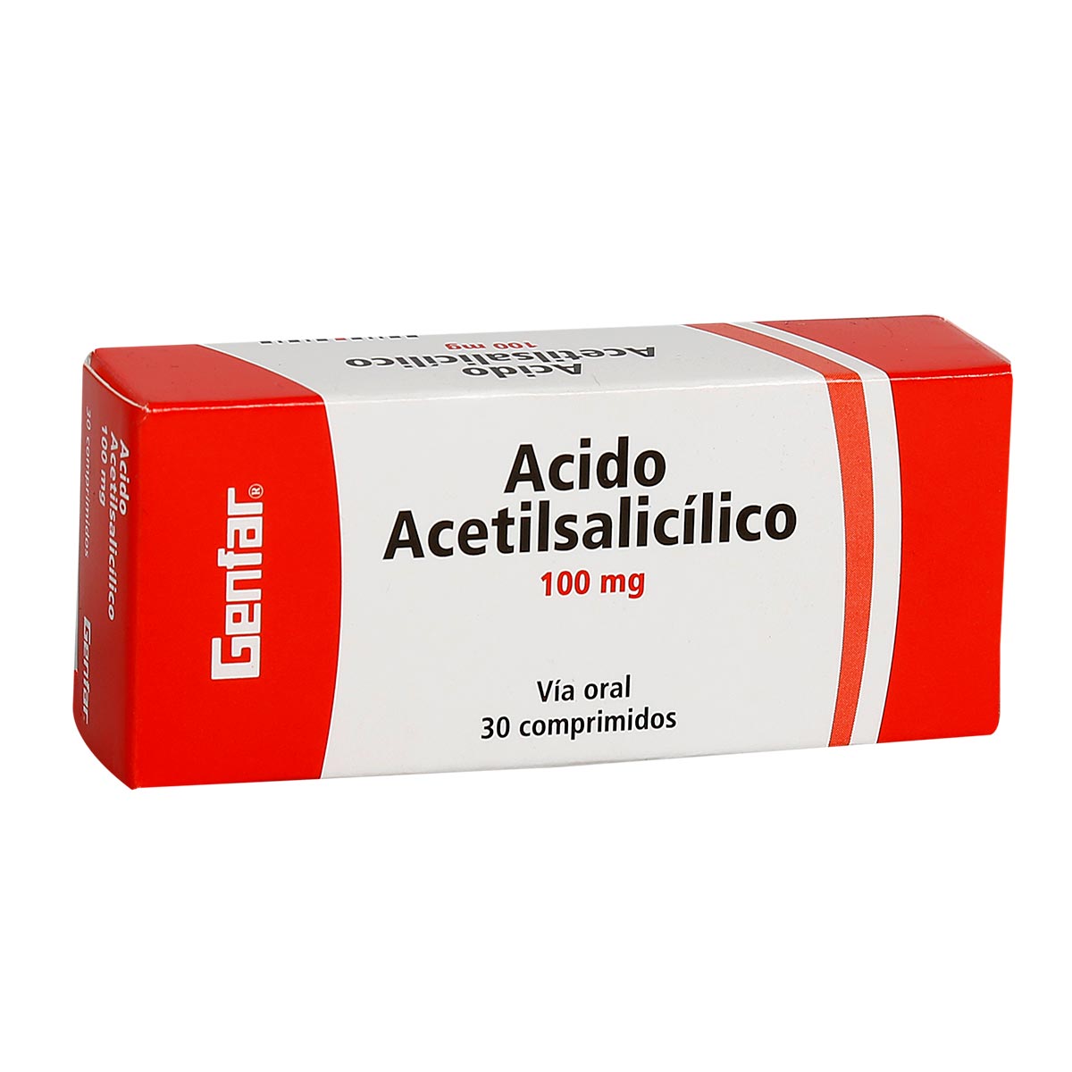 Acido Acetilsalicí­lico 100 Mg Tableta Genfar