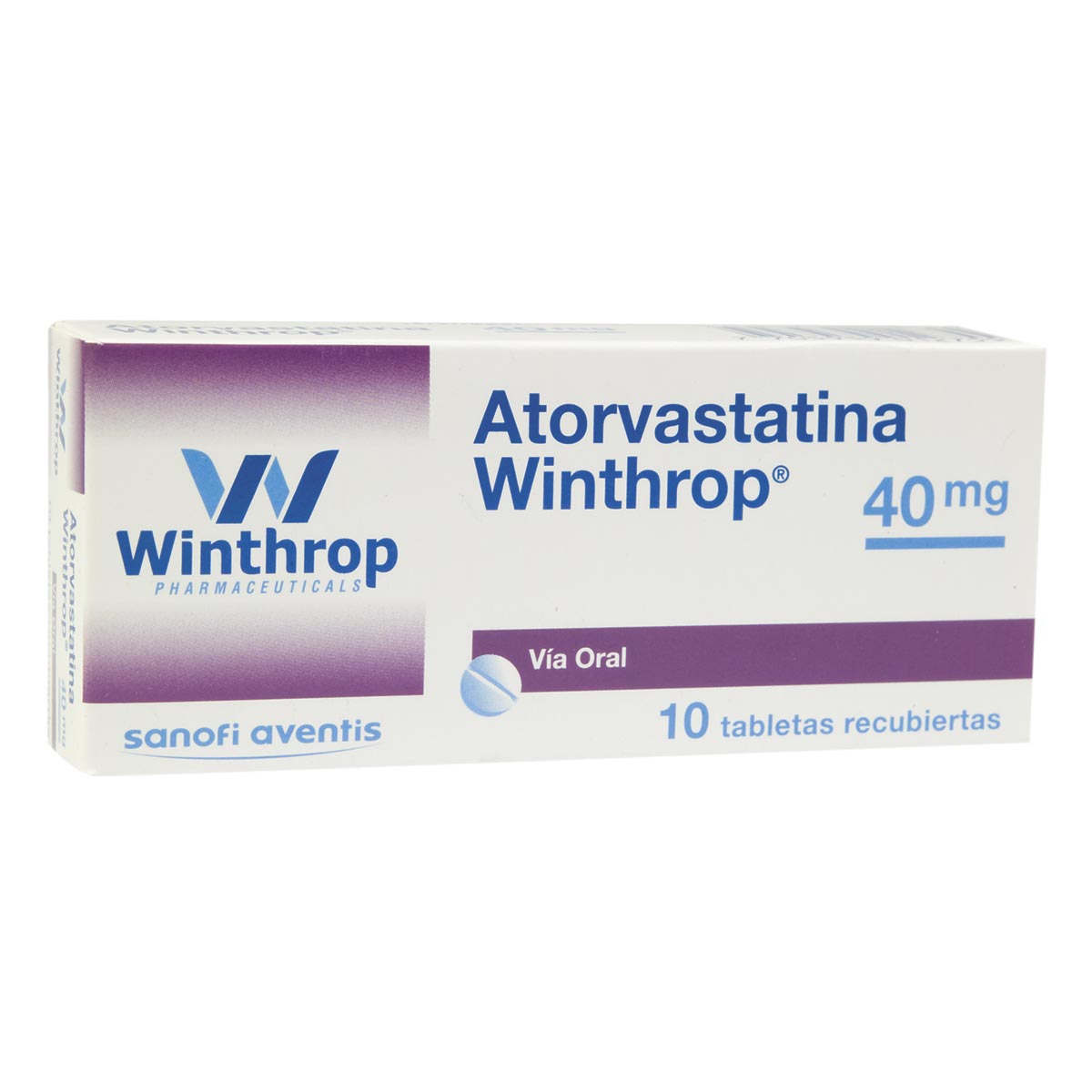 Atorvastatina 40 Mg Tableta Recubierta Genfar