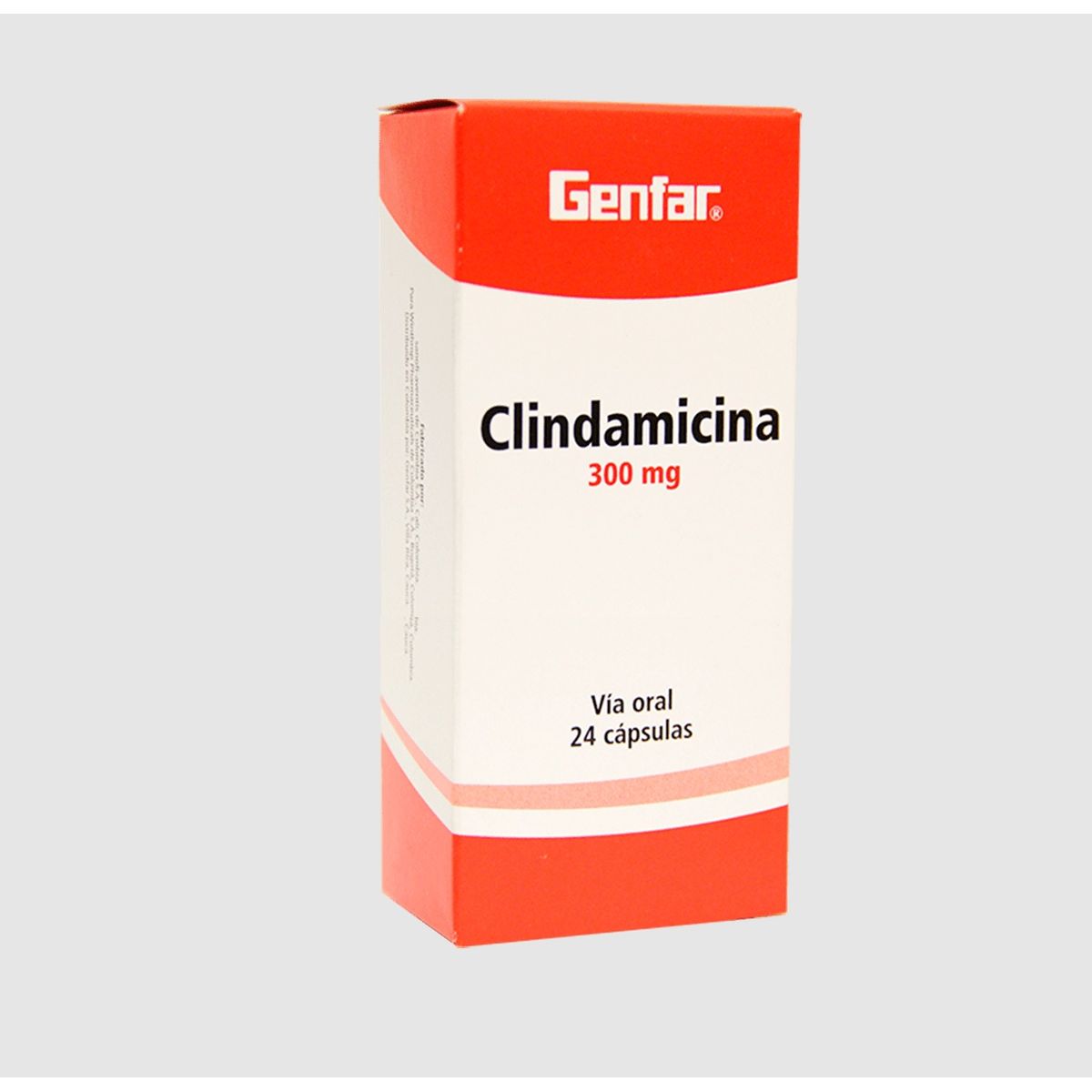 Clindamicina 300 Mg Cápsula Duragenfar