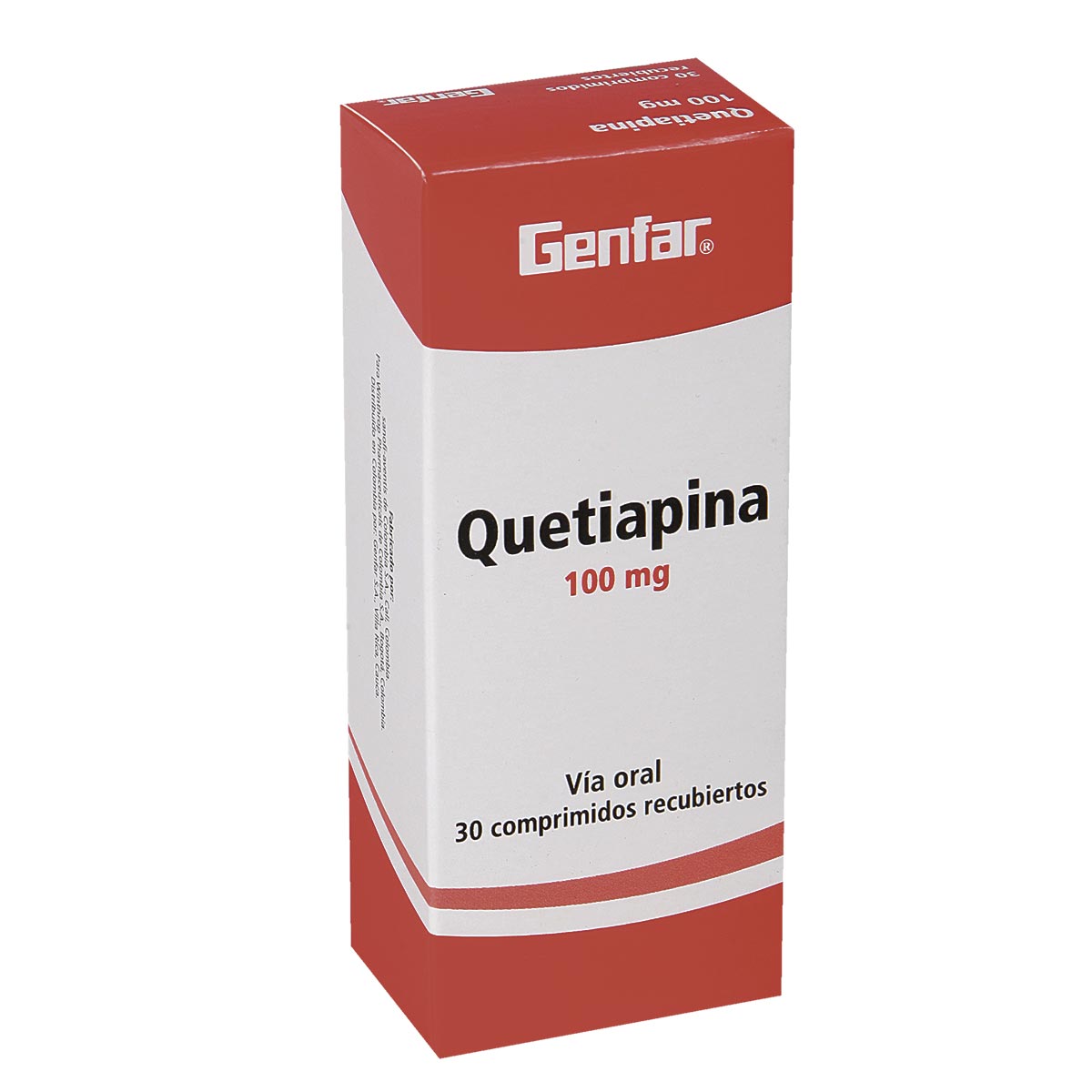 Quetiapina 100 Mg Tableta Recubierta Genfar