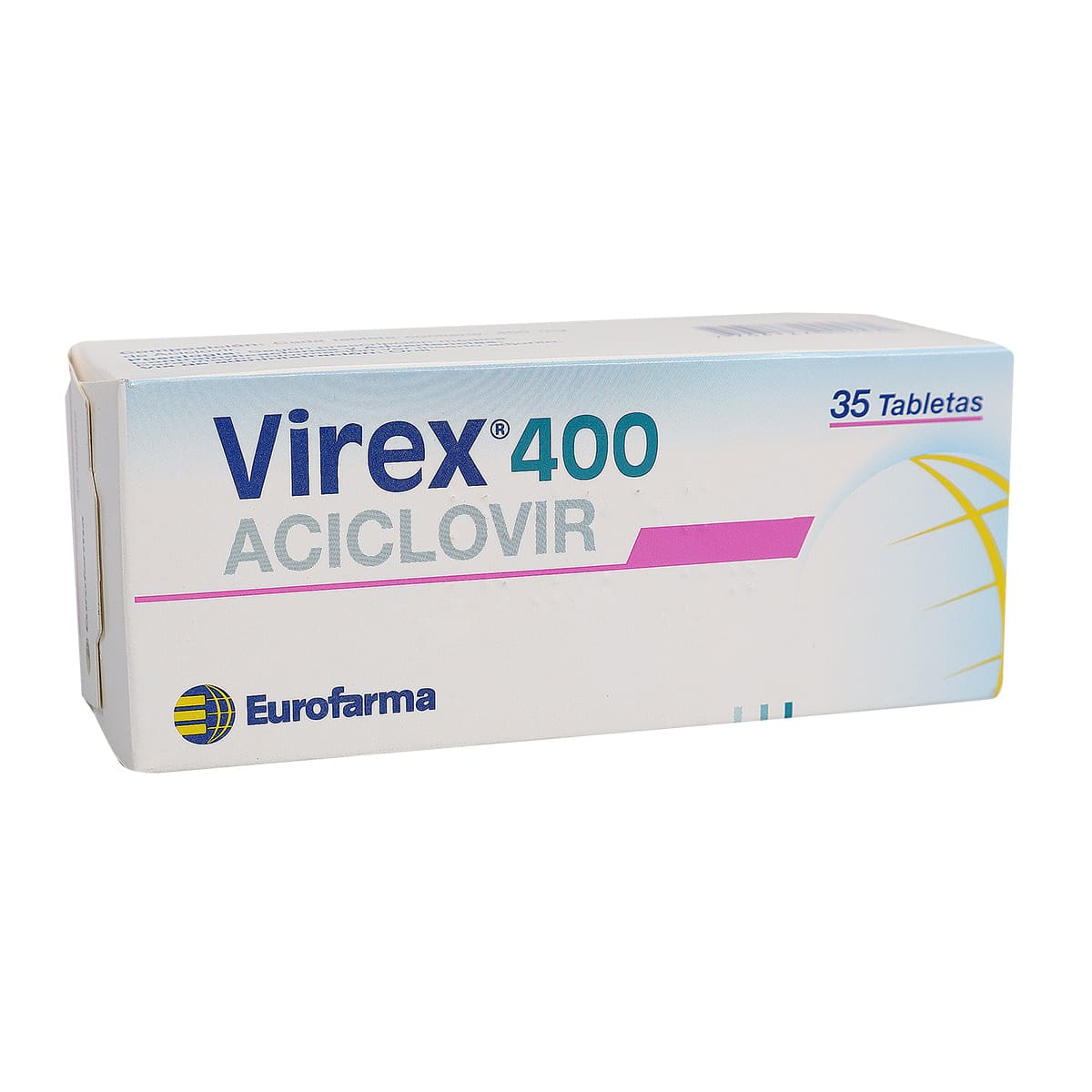 Virex 400 mg Caja Con 35 Tabletas