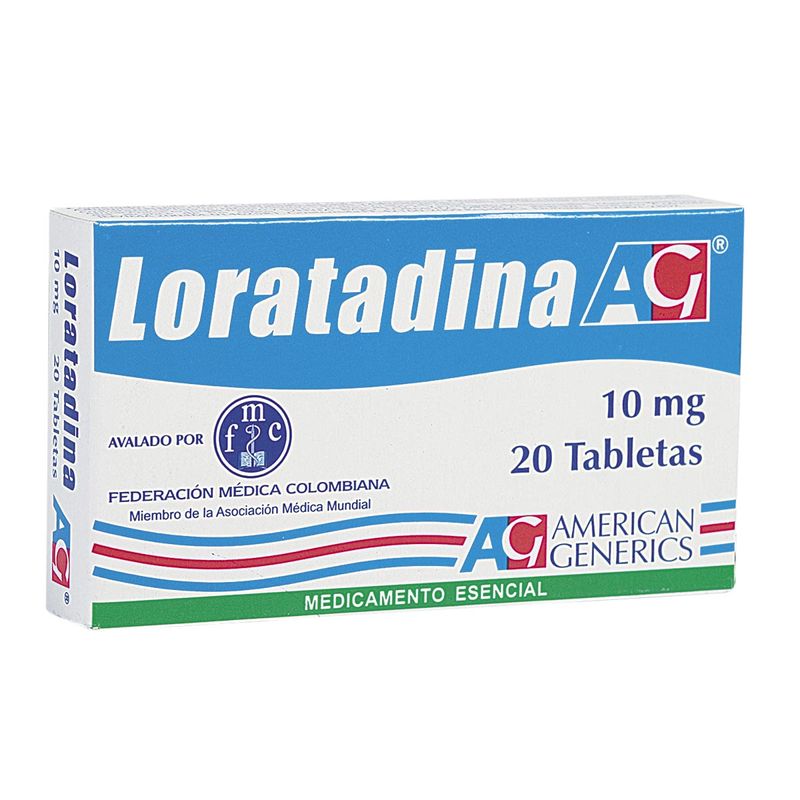 Loratadina 10 mg Tableta La Francol