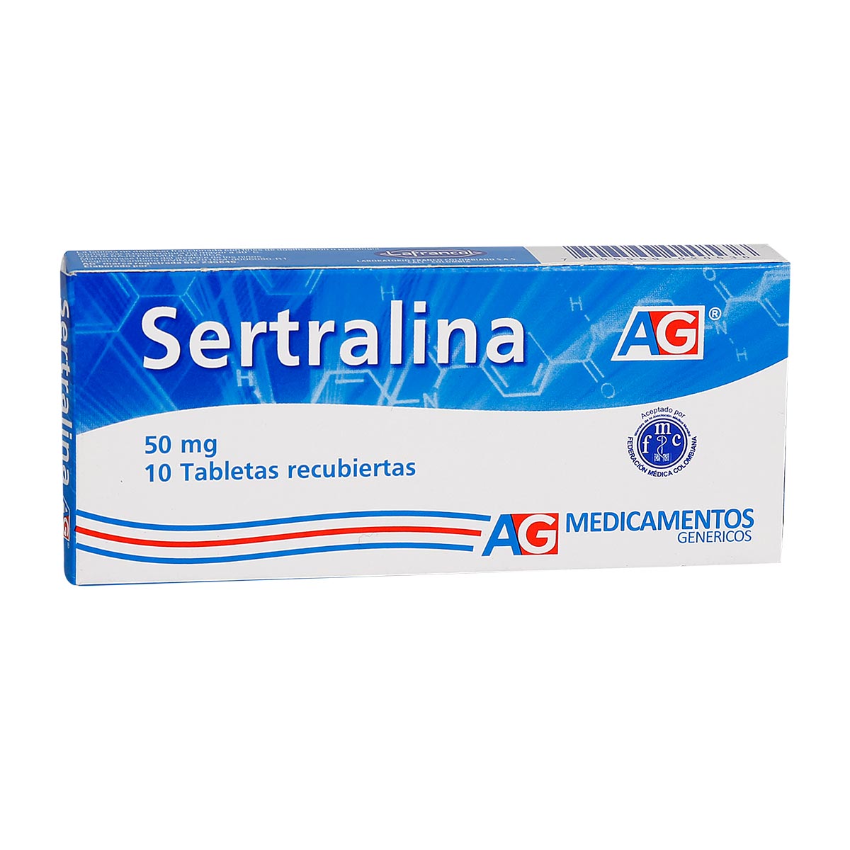 Sertralina 50 Mg Tableta Recubierta La Francol