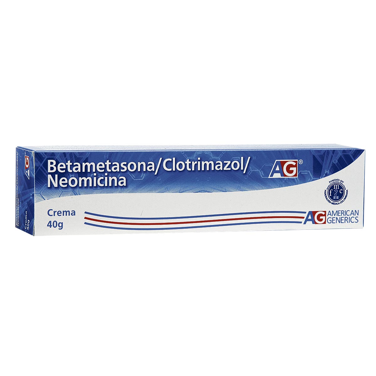 Betametazona / Clotrmazol / Neomicina En Crema Caja Con Tubo Con 40 g