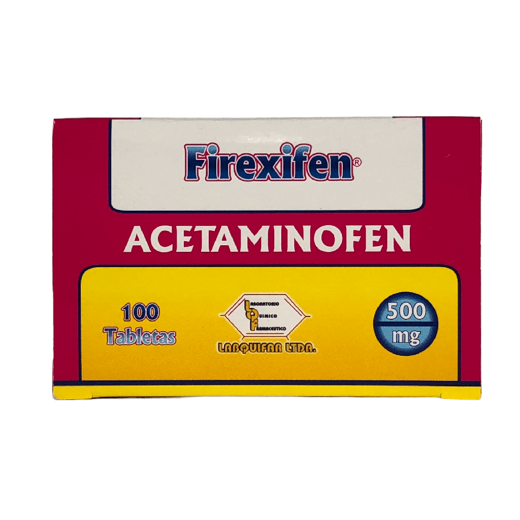 Firexyfen 500 mg Caja Con 100 Tabletas