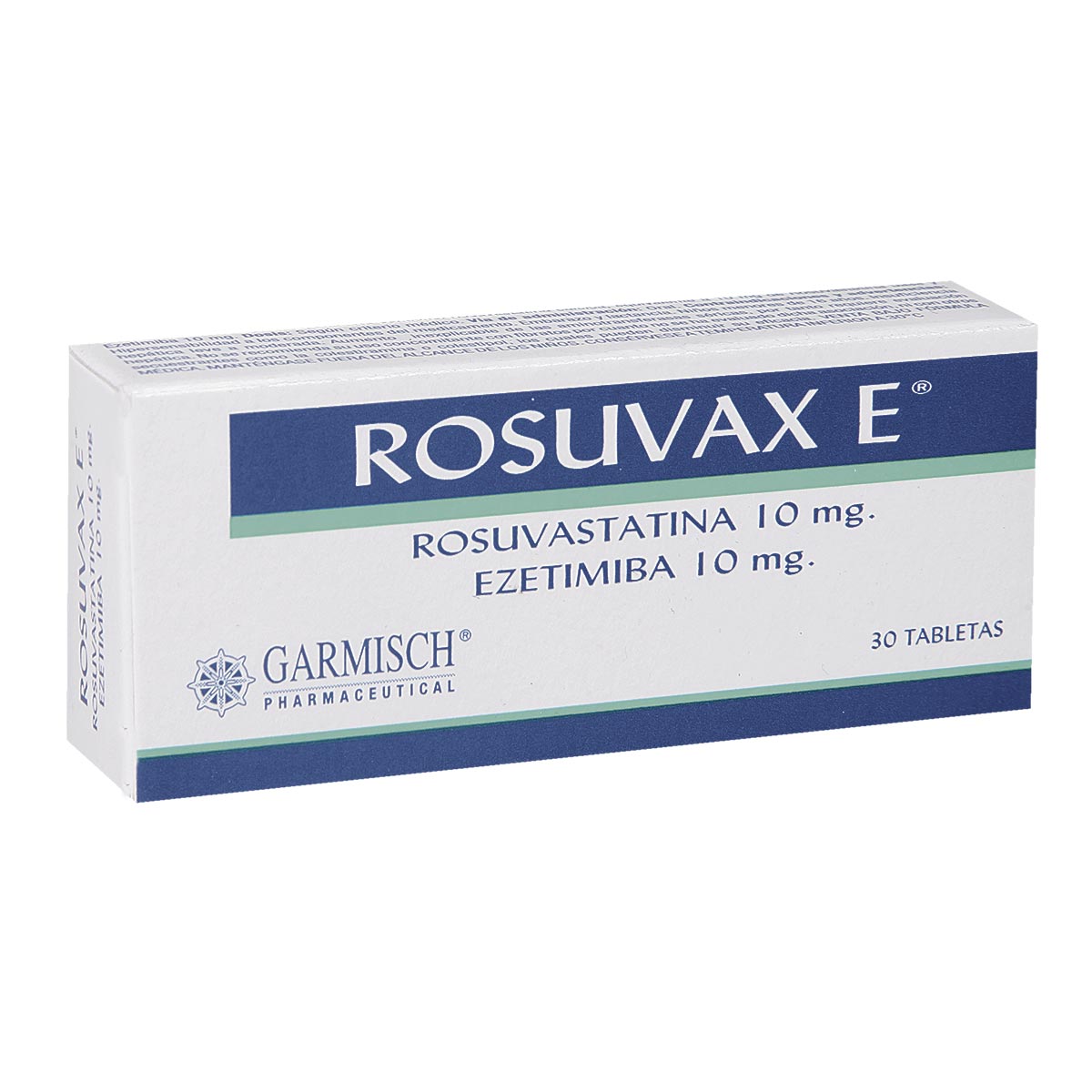 Rosuvax E 10 / 10 mg Caja Con 30 Tabletas