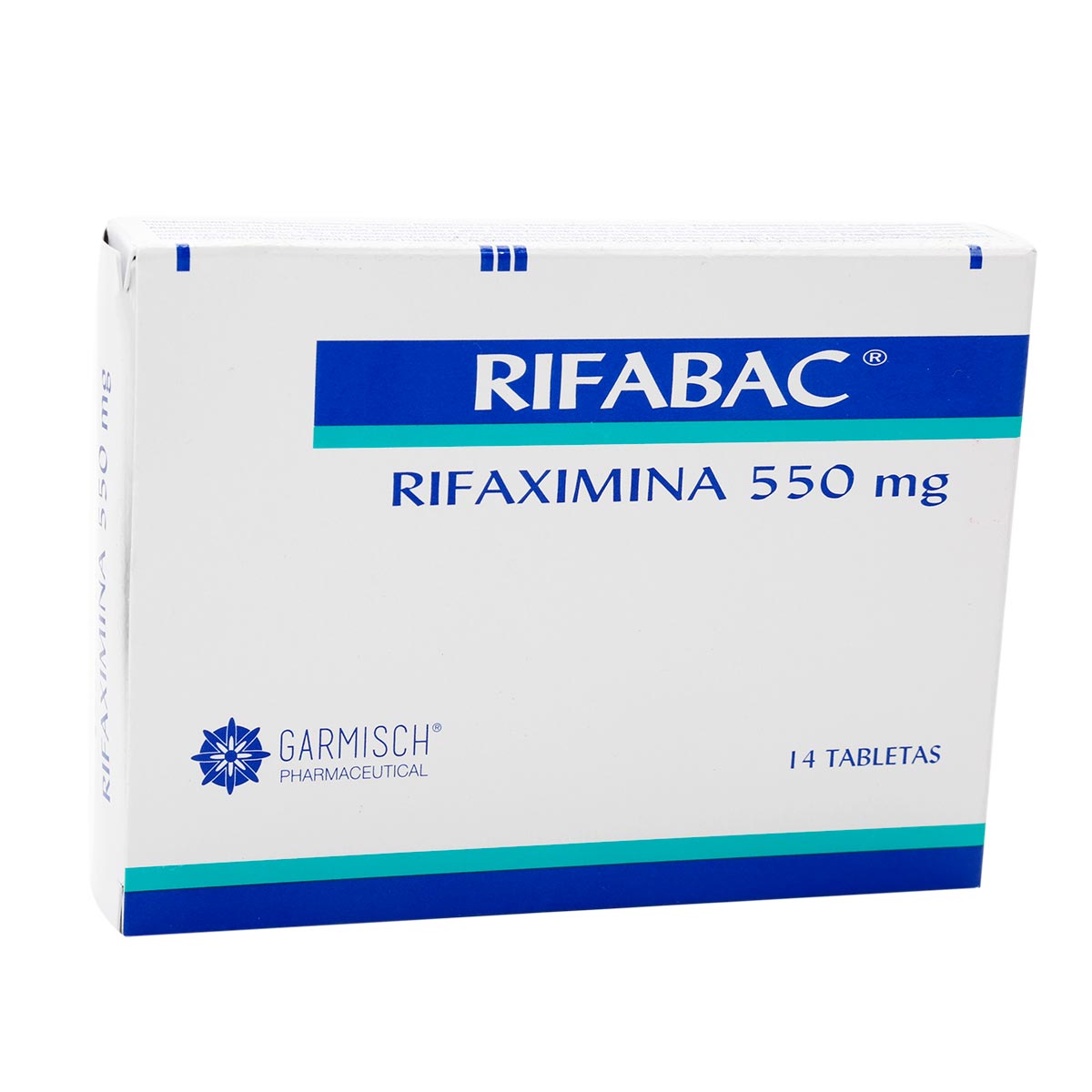RIFABAC RIFAXIMINA 550MG X 14TAB