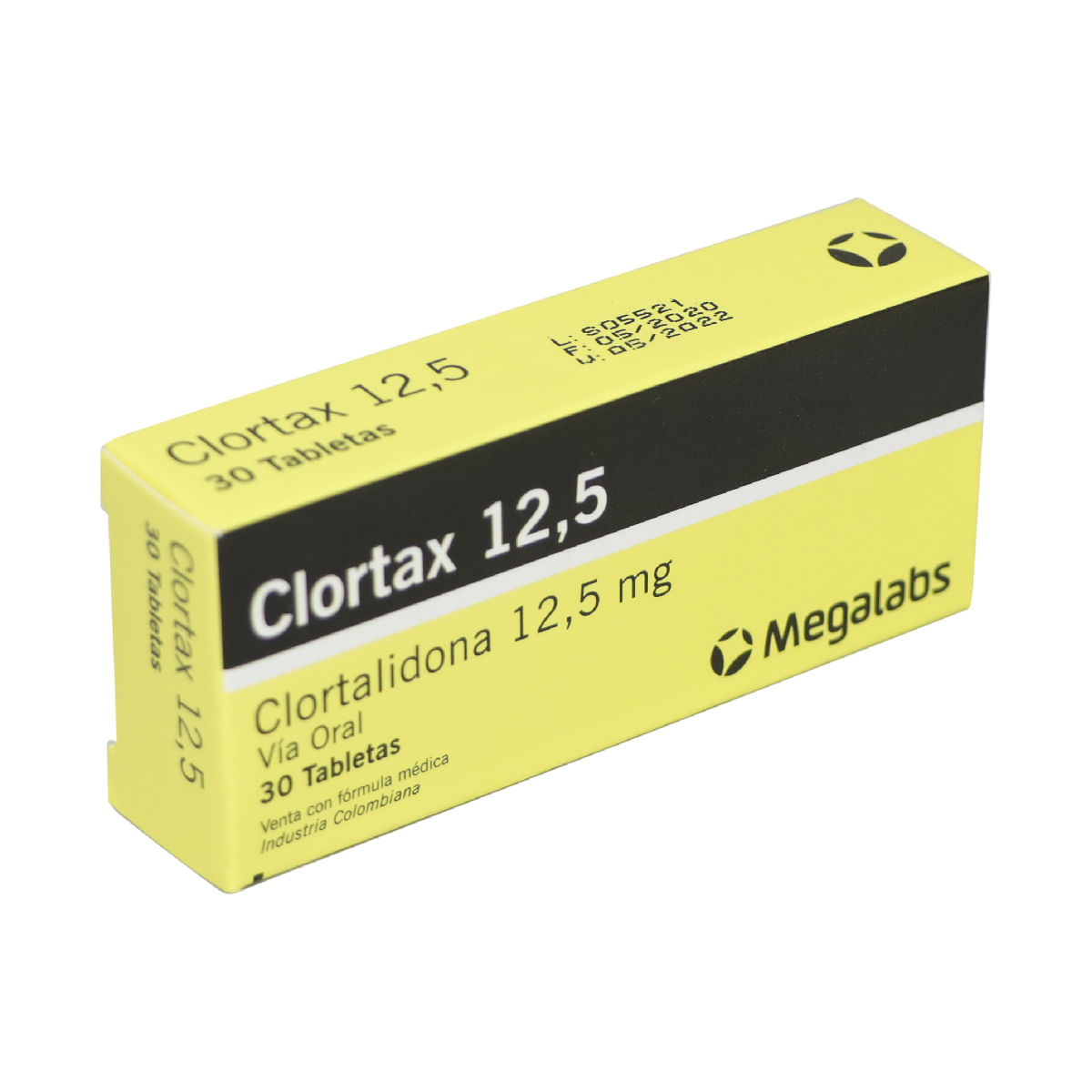 Clortax 12,5 mg Caja Con 30 Tabletas