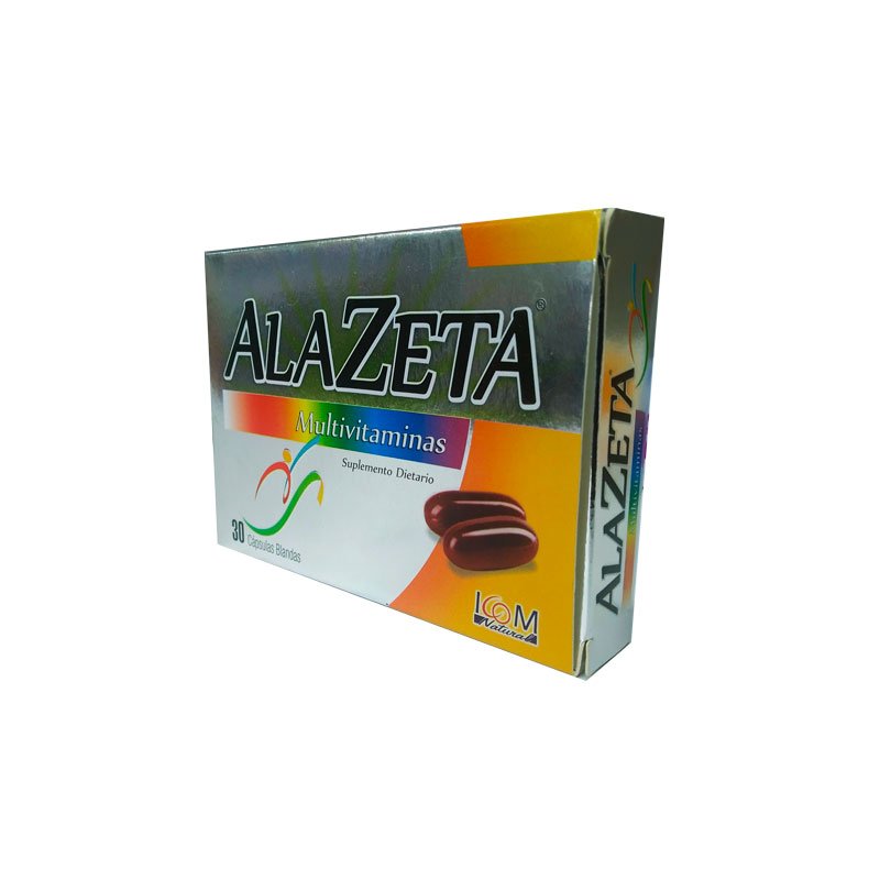 ALAZETA MULTIVITAMINICO ICOM 30 SOFTGELS