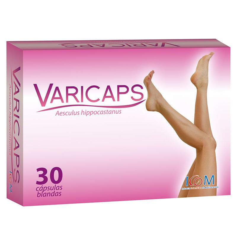 VARICAPS 250 MG 30 CAPSULAS ICOM