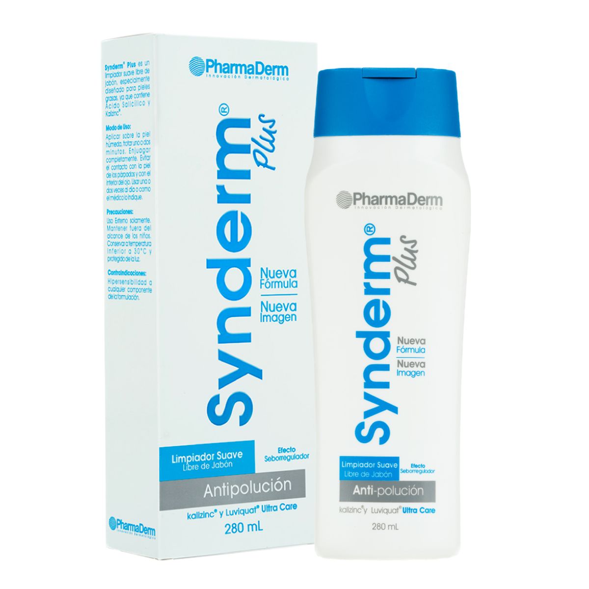 SYNDERM PLUS LIMPIADOR SUAVE 280 ML