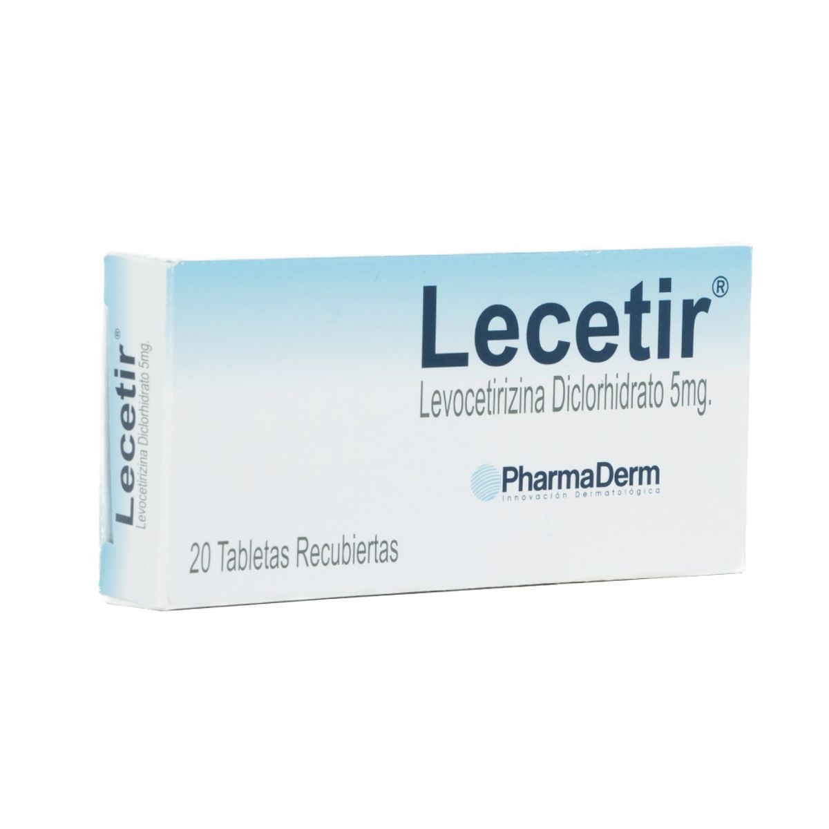 Lecetir 5 mg Caja Con 20 Tabletas Recubiertas