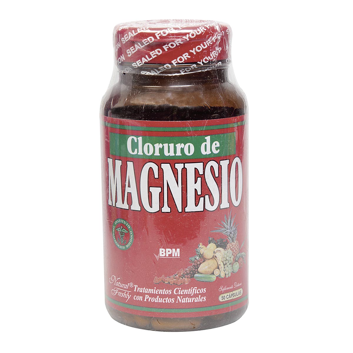 CLORURO DE MAGNESIO + VITAMINA D 50 CAPSULAS