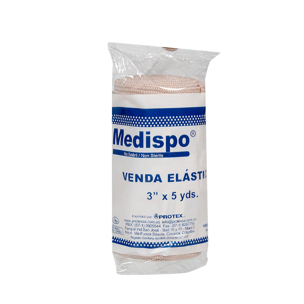 Venda Elástica Medispo 3×5 Yardas