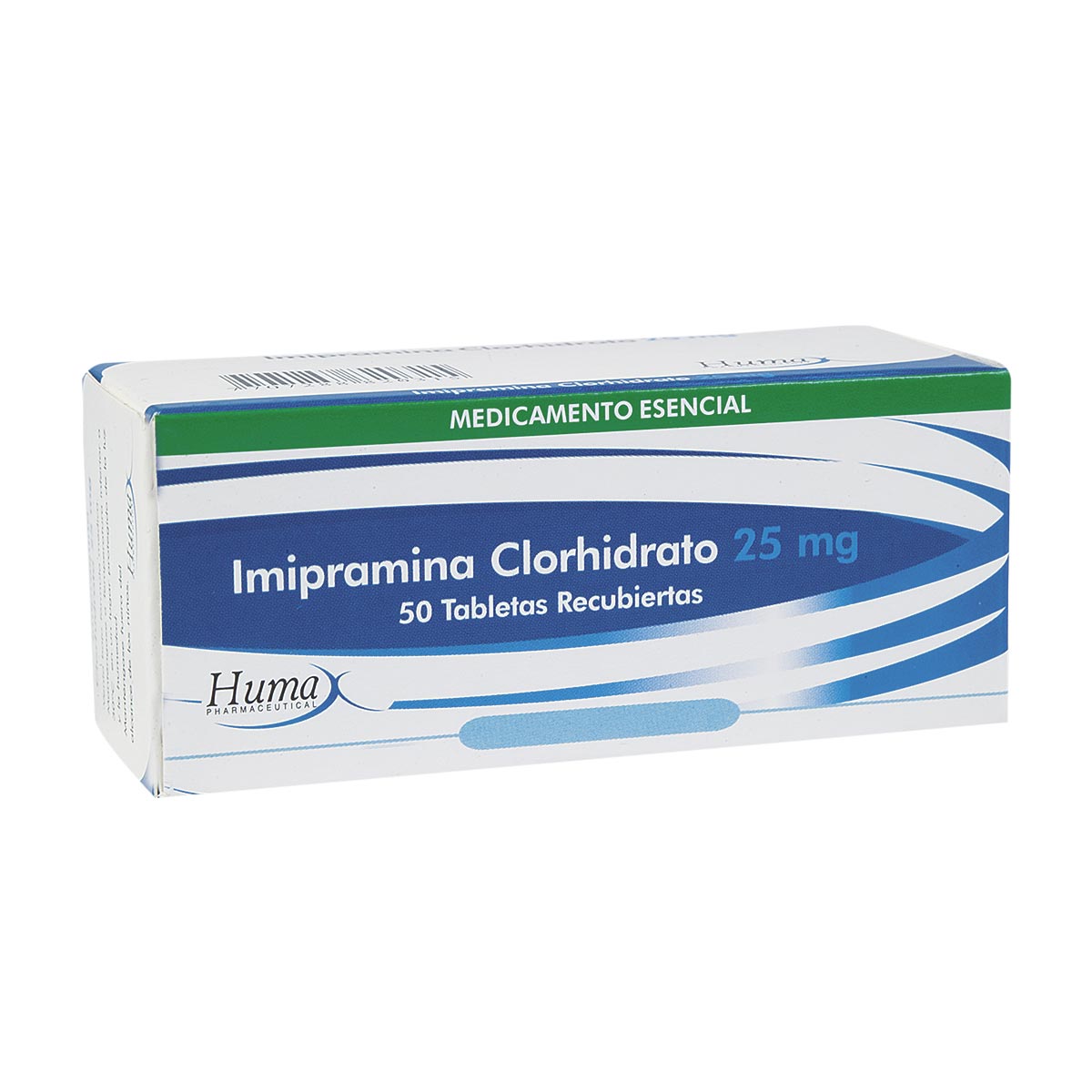 Imipramina Clorhidrato 25 mg Tableta Recubierta Humax