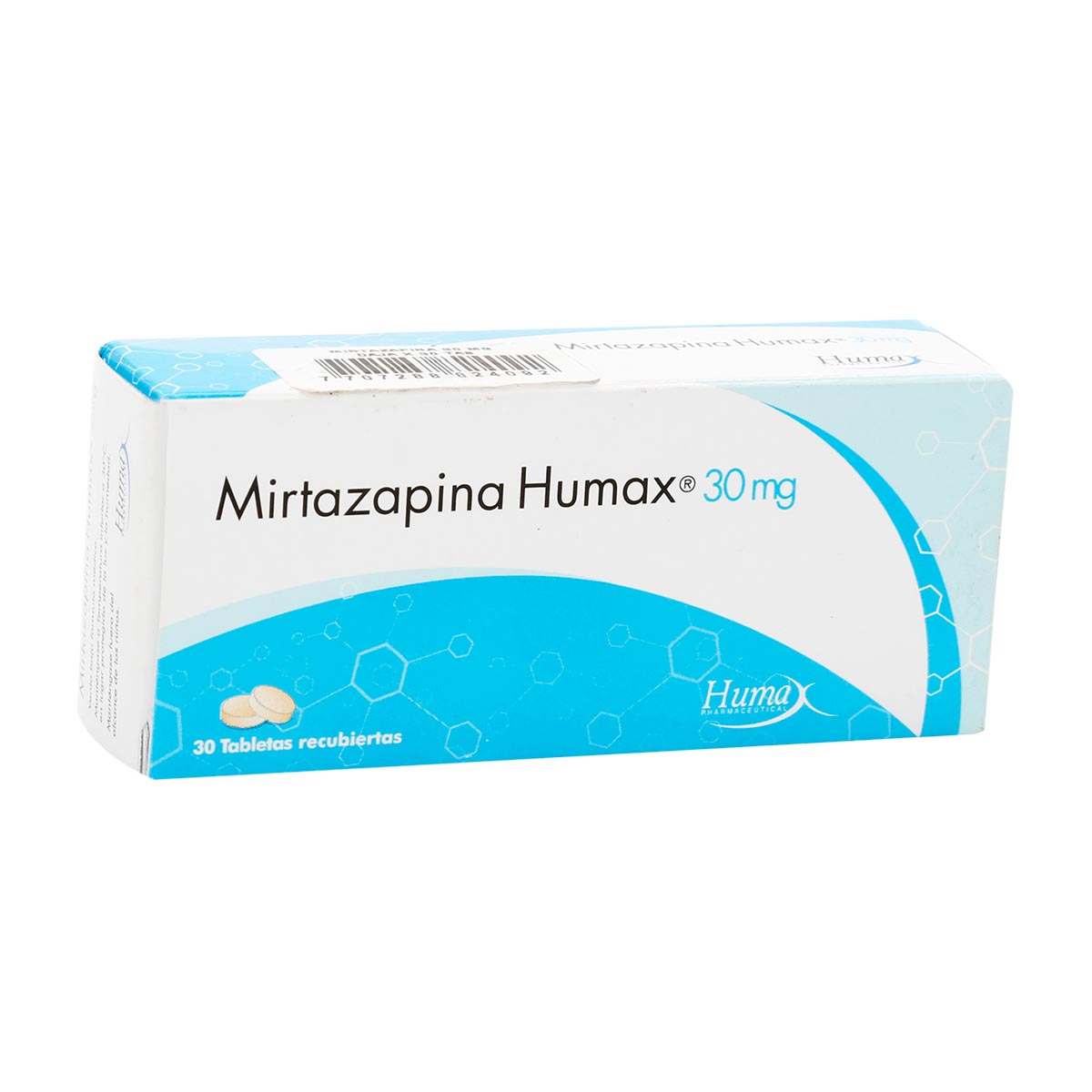 Mirtazapina 30 Mg Tableta Recubierta Humax