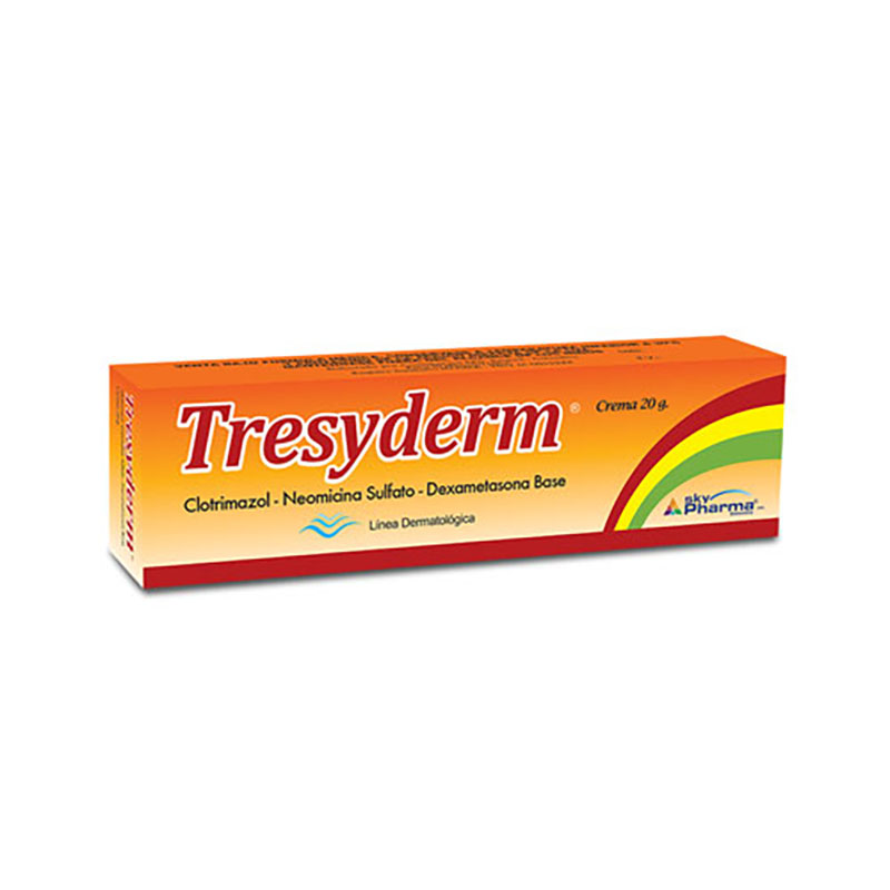 TRESYDERM (CLOTRIMAZOL+NEOMICINA+DEXAMETASONA) 20 GR (LR)