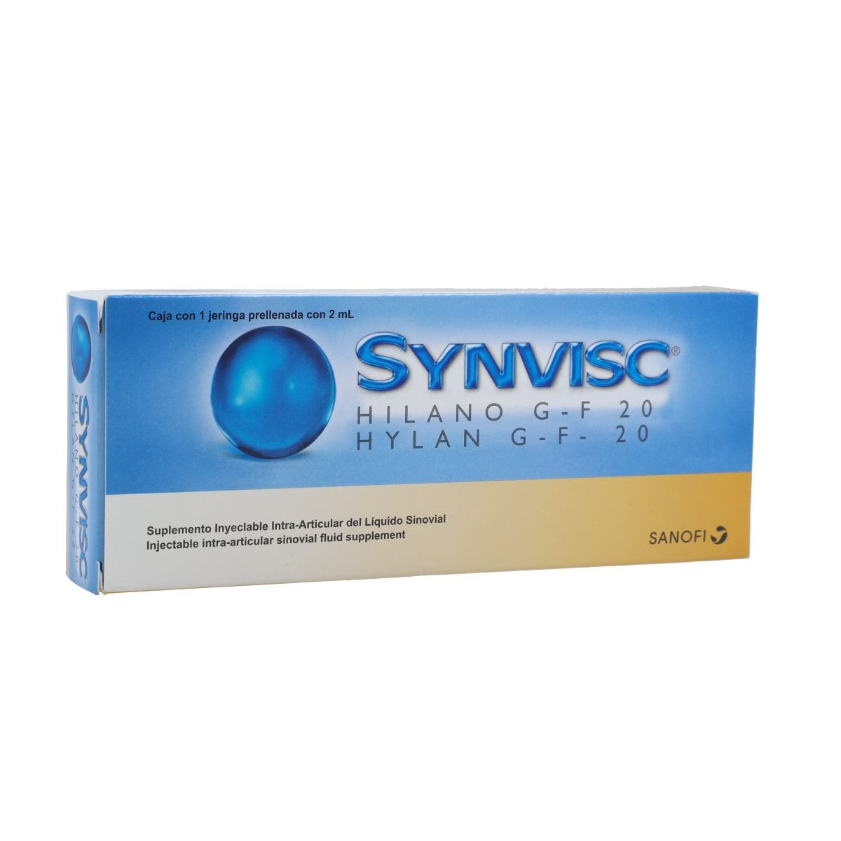 SYNVISC HYLAN G-20 16MG/2ML SUSPENSIÓN INYECTABLE JERINGA PRELLENADA