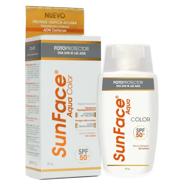 SUNFACE AQUA COLOR SPF 50+ 55 GR