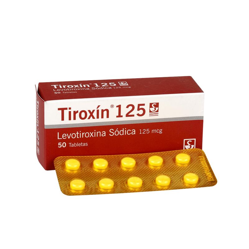 Tiroxin 125 Mcg Tableta