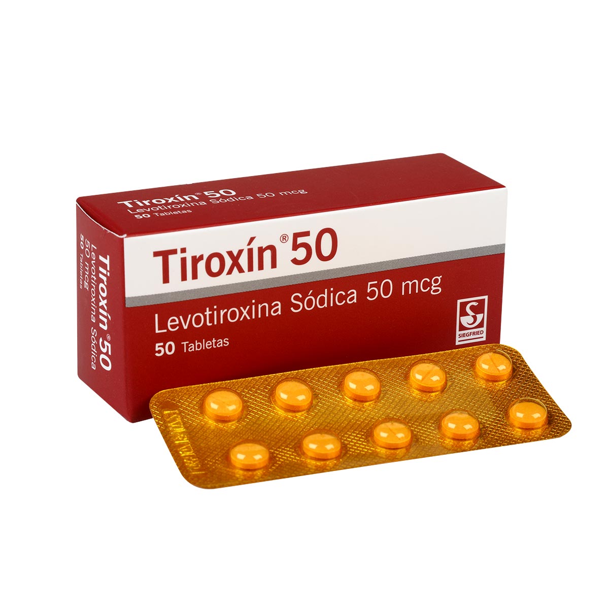 Tiroxin 50 Mcg Tableta