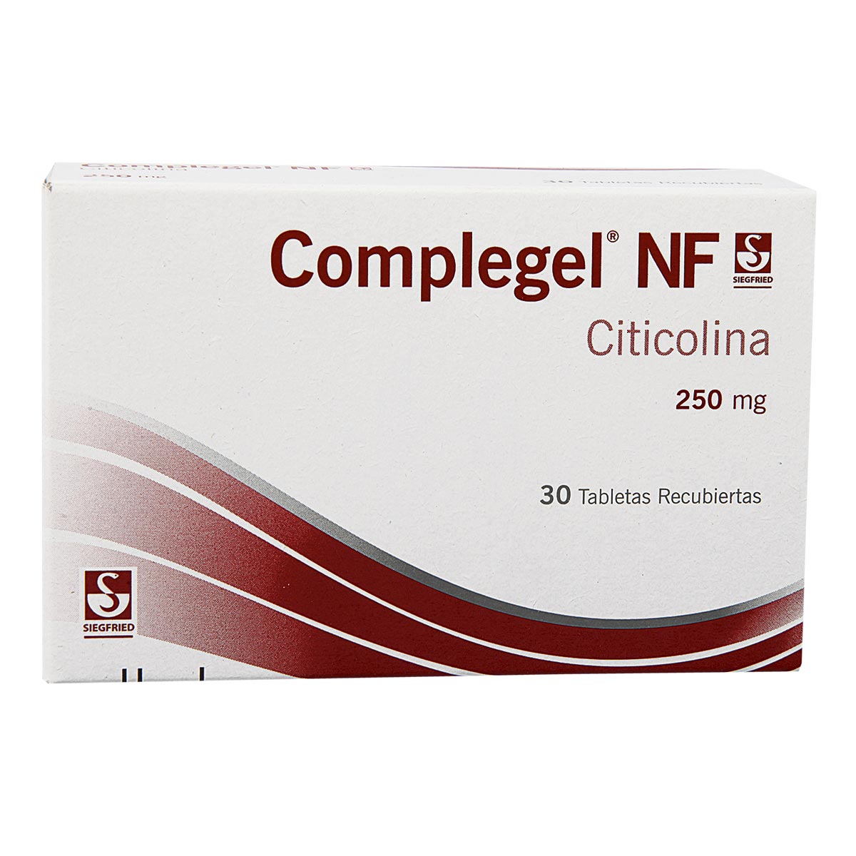 Complegel NF 250 mg Caja Con 30 Tabletas Recubiertas