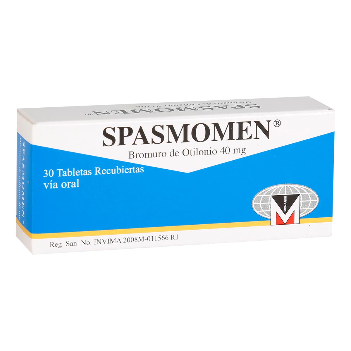 Spasmomen 40mg Tableta Recubierta