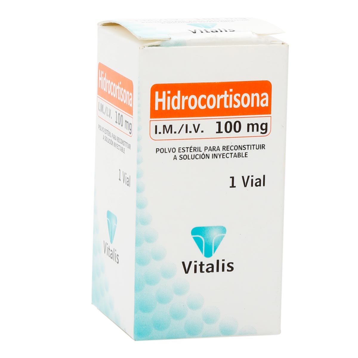 Hidrocortisona 100 Mg Polvo Para Solución Inyectable Vitalis