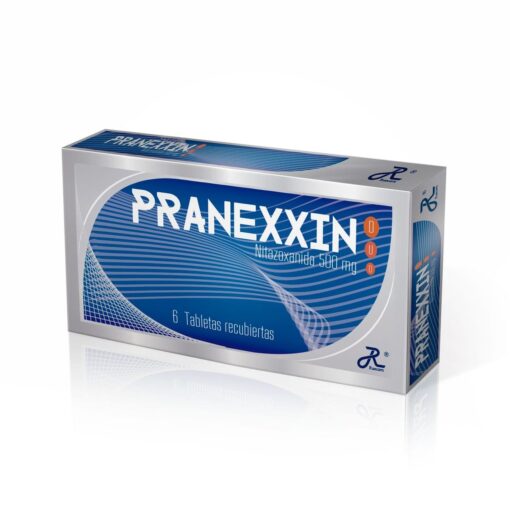 PRANEXXIN 500 MG (NITAZOXANIDA) 6 TABLETAS RU