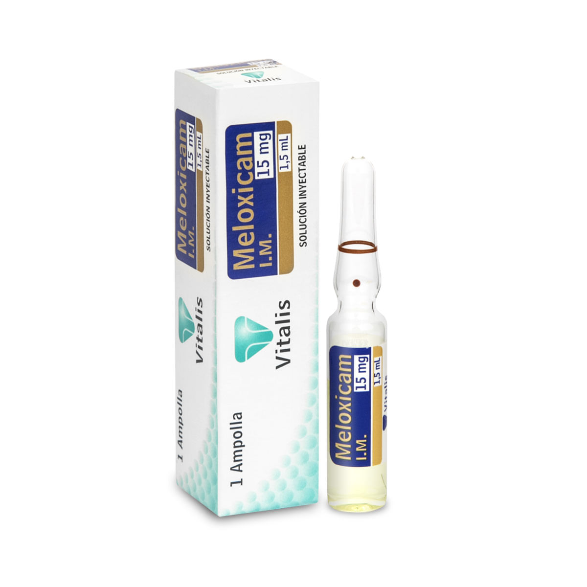 MELOXICAM 15MG/1.5ML SOLUCIÓN INYECTABLE