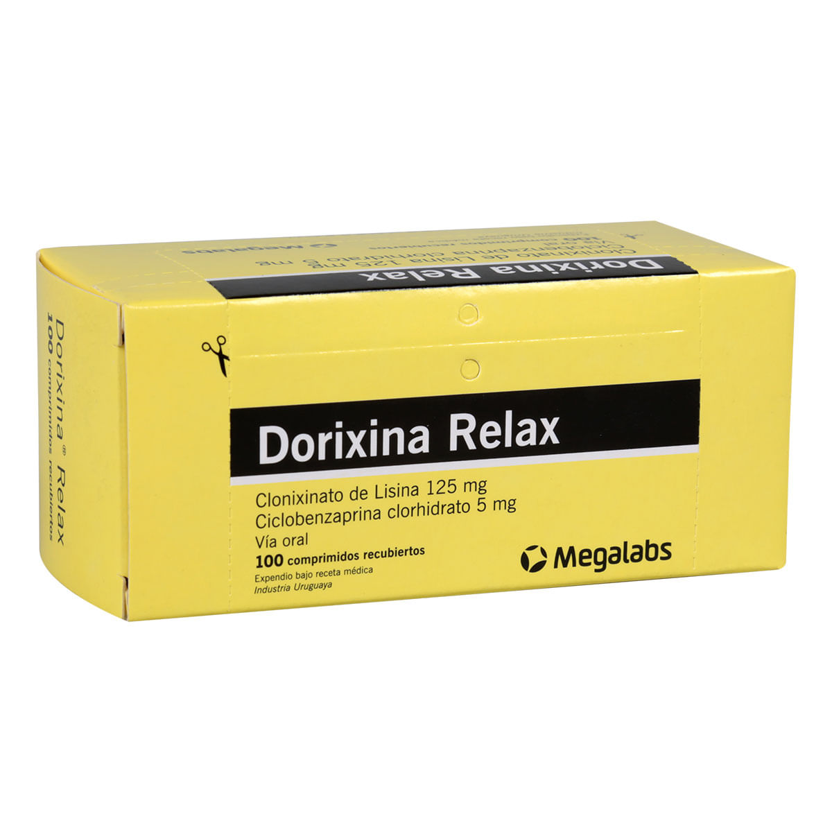 Dorixina Relax 125 Mg/5 Mg Comprimido Recubierto