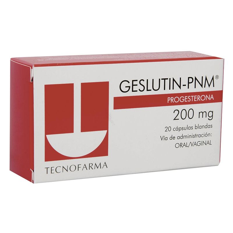 Geslutin Pnm 200 Mg Cápsula Blanda