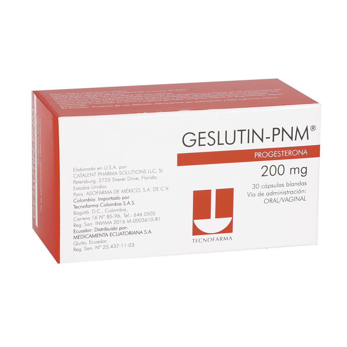 Geslutin- Pnm 200 Mg Cápsula Blanda