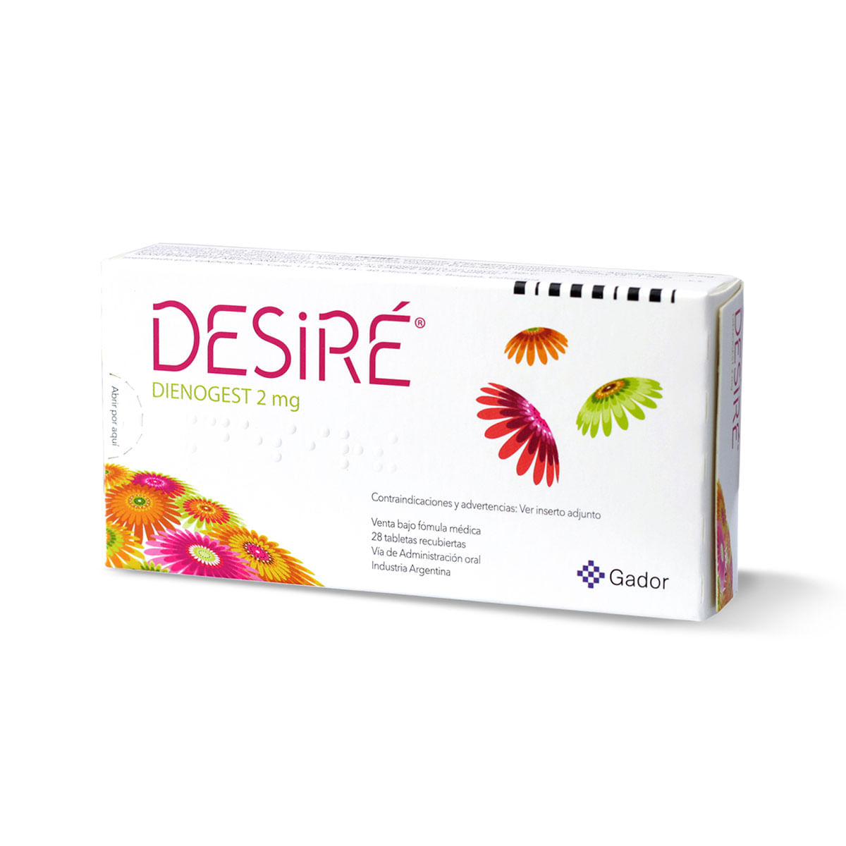 Desire 2mg Tableta Recubierta