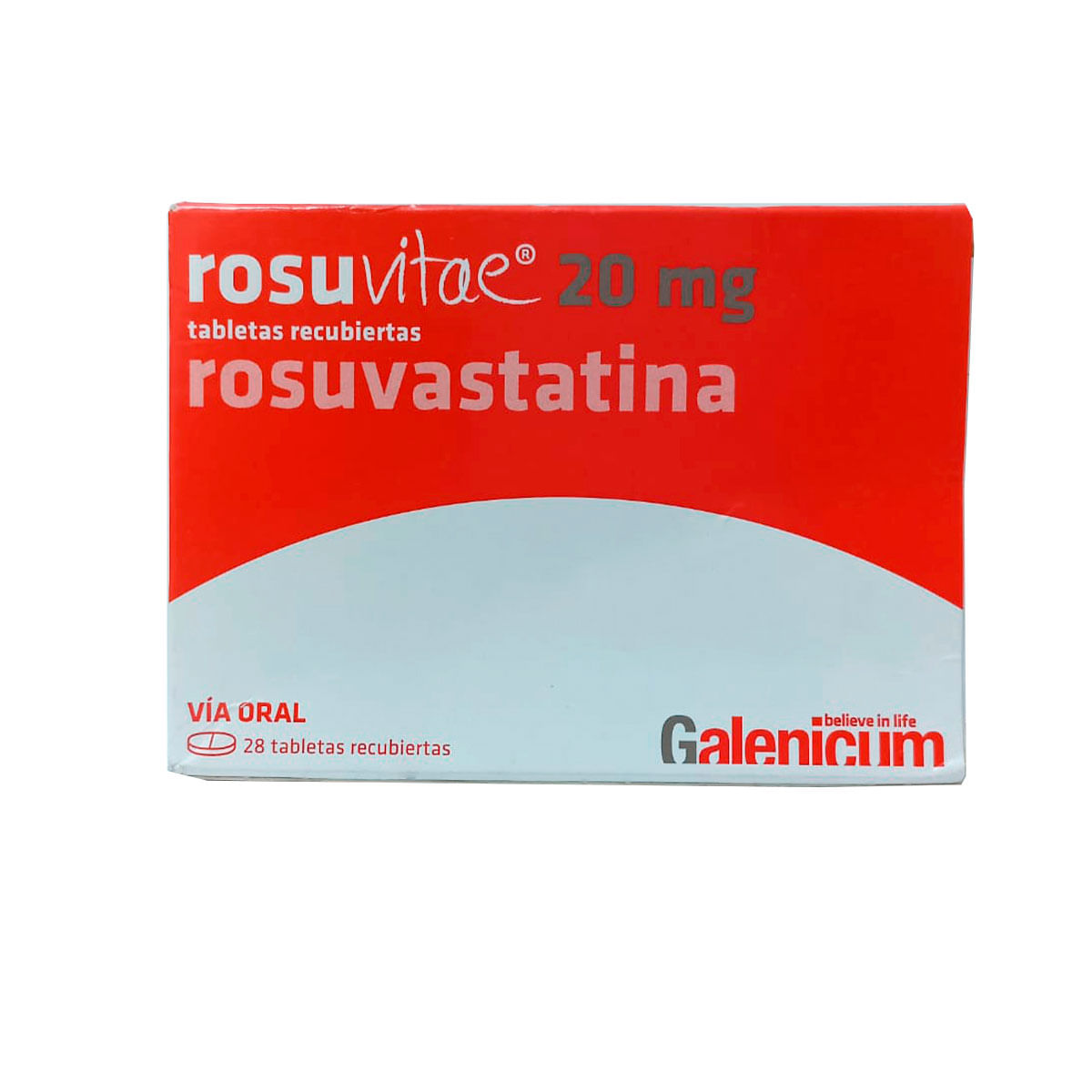 Rosuvitae 20mg Tableta Recubierta